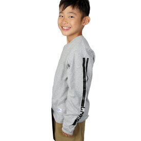 CAMPFREE ロンt ロンティー メンズ ロンT 長袖tシャツ ジュニア Tシャツ ロゴTシャツ コットンtシャツ キッズ ロングスリーブ 男の子 女の子 兄弟 お揃い ティシャツ 綿100% 子供服 春 秋 冬 長そで 姉妹 おそろい 白 ホワイト コーデ ペア 140 150 キャンプフリー