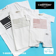 CAMPFREE キャンプフリー ベビー服 男の子 女の子 おしゃれ 親子 兄弟 お揃い ペアルック ペアtシャツ T…