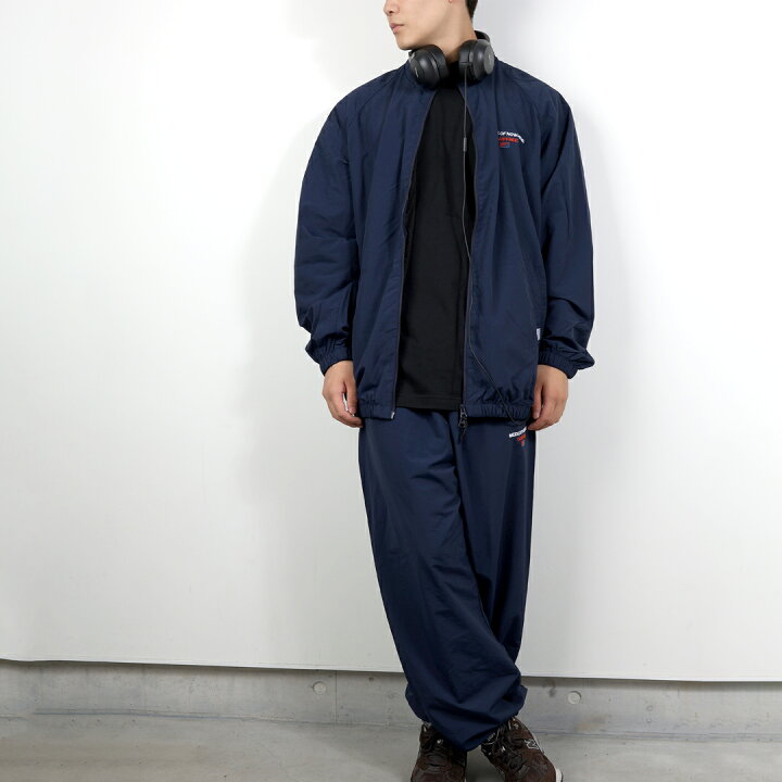 楽天市場】トラックスーツ 上下 CAMPFREE ナイロンジャケット 