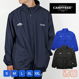 ナイロンジャケット リップストップ CAMPFREE メンズ レディース 刺繍 ロゴ ワンポイント ネイビー ブラック ジップアップ 黒 紺 青 おしゃれ ナイロン ジャケット 薄手 薄い 春 夏 秋 春服 上 アウトドア スポーツ トラックジャケット 軽い ブルゾン ブランド ジャンパー
