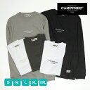 CAMPFREE ロンT ロンt ロンティー メンズ 長袖tシャツ 刺繍 ワンポイント ロングtシャツ ろんT ブランド ロンティ ロンTメンズ 綿100 長袖ティーシャツ ティーシャツ ロングティーシャツ メンズロンT 綿 レディース ロンTシャツ 白 黒 キャンプフリー