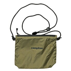 サコッシュ ナイロン ポシェット ポーチ CAMPFREE リップストップ生地 折り畳み キッズ ジュニア メンズ レディース ショルダー アウトドア ショルダーポーチ コサッシュ さこっしゅ 旅行 無地 小物入れ 子供 スマホ スマホポーチ 小さめ 小さい 横型 メール便 送料無料