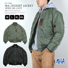 MA-1 フライトジャケット MIL-J-8279 YMCLKY ミリタリー ミリタリージャケット 米軍 アメリカ軍 レプリカ 高品質 復刻版 メンズ ブルゾン ジャケット アメリカ空軍 ボア アメカジ 中綿 ジャンパー FLIGHT JACKET ブランド idealジッパー 黒 カーキ OD 11231