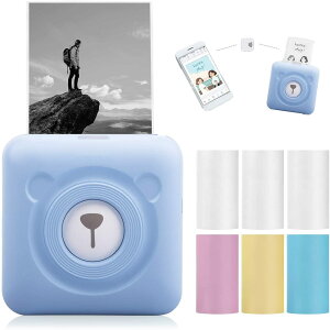 Vanow T[}v^[ 57mm tHgv^[ USBڑ Bluetooth ^ y ֌g iOS Android WindowsVXeΉ ~j|Pbg V[gv^[ w F Ƒ Mtg X}zΉ p