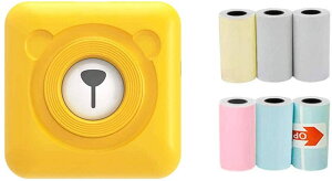 Vanow サーマルプリンター 57mm フォトプリンター USB接続 Bluetooth 超小型 軽量 便携式 iOS Android Windowsシステム対応 ミニポケット レシートプリンター 学生 友たち 家族 ギフト スマホ対応 印刷用