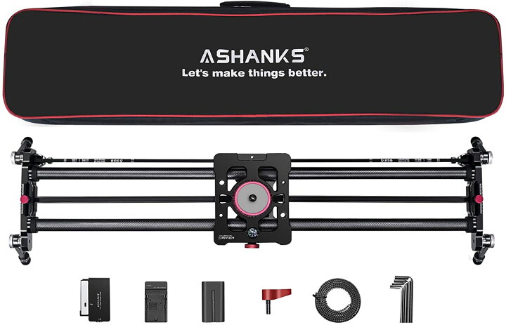電動カメラスライダー 撮影器具 ASHANKS C300S Bluetooth（楽天市場 