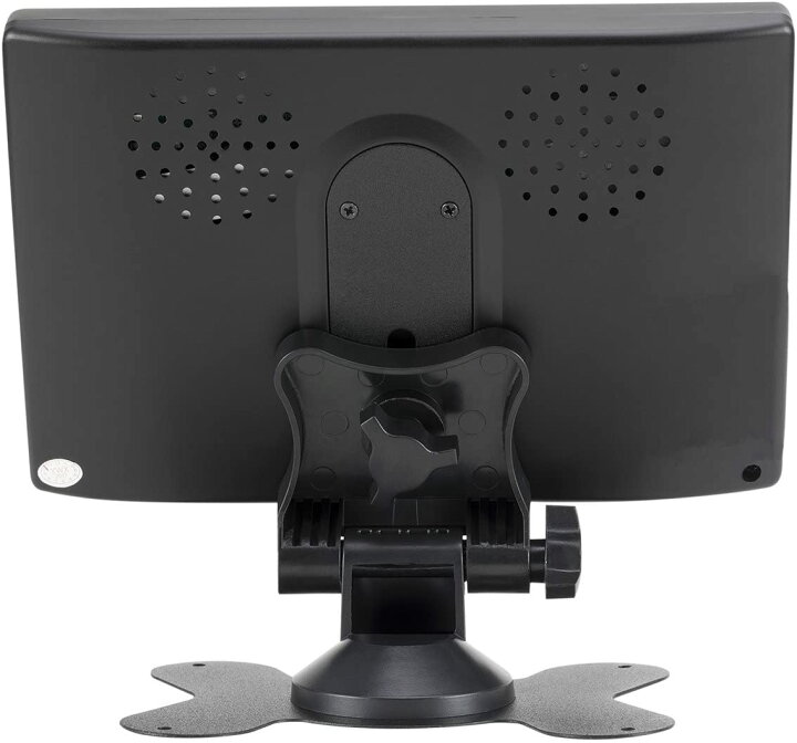 楽天市場 Atian 7インチオンダッシュ液晶モニター 24 12v対応 モニター 液晶 リモコン切替可能 電源直結式 バックカメラ 映像2系統入力 ヘッドレストモニター枠 高画質 エルサチ