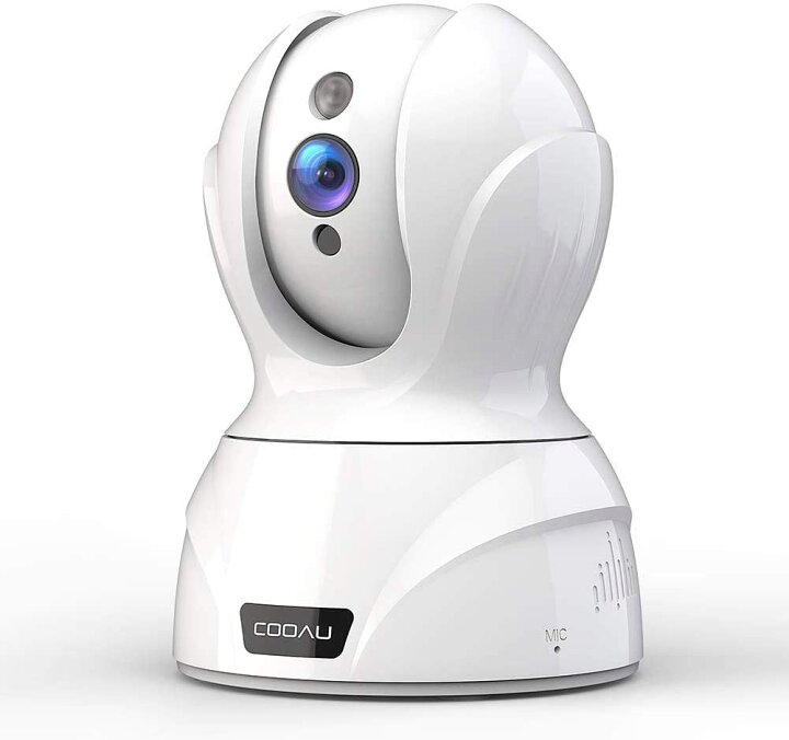 楽天市場 最新型400万画素 Cooau ネットワークカメラ カメラ 防犯 防犯カメラ ペット ペットカメラ Iphone アイフォン 4mp高画素 自動追跡 顔認識 音声検知 Ip監視防犯 Wifi 動体検知 警報通知 暗視撮影 遠隔操作 スマホ Ipad パソコン対応 日本語アプリ対応 白