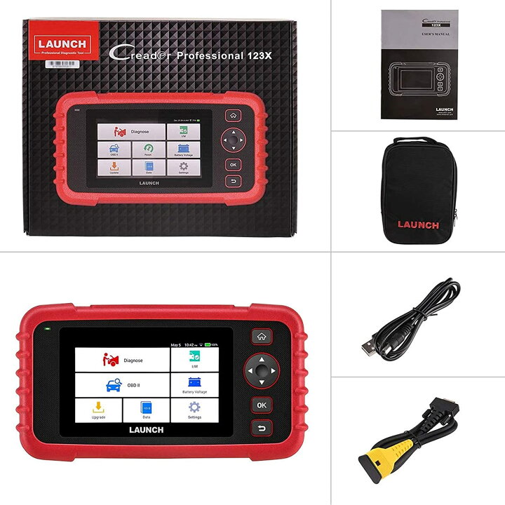 楽天市場】LAUNCH CRP123X OBD2故障診断機 スキャンツール 自動車 