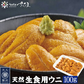 天然ウニ 雲丹 Aランク 100g・300g 保存料不使用 うに 生食用【冷凍便】魚卵【お買い物マラソン対象商品】 母の日 父の日