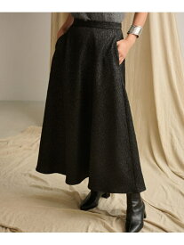 【SALE／40%OFF】＜スタイリスト福田麻琴さんコラボ＞ドレスジャガードスカート/250548 Elura エルーラ スカート ロング・マキシスカート ブラック【RBA_E】【送料無料】[Rakuten Fashion]