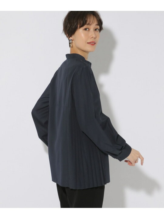 楽天市場】【SALE／64%OFF】サイドプリーツシャツ/323309 Elura 