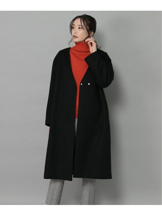楽天市場】【SALE／50%OFF】スペリオルノーカラーコート ロングコート 