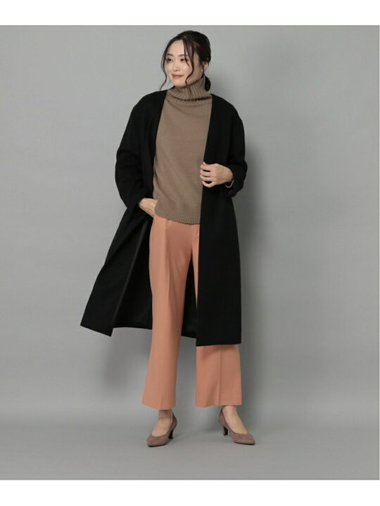 楽天市場】【SALE／50%OFF】スペリオルノーカラーコート ロングコート 