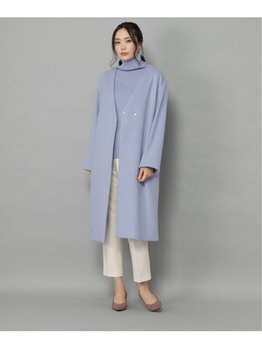 楽天市場】【SALE／50%OFF】スペリオルノーカラーコート ロングコート 