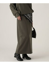 ハイテンションスカート/596027 Elura エルーラ スカート ロング・マキシスカート カーキグリーン ブラック【送料無料】[Rakuten Fashion]