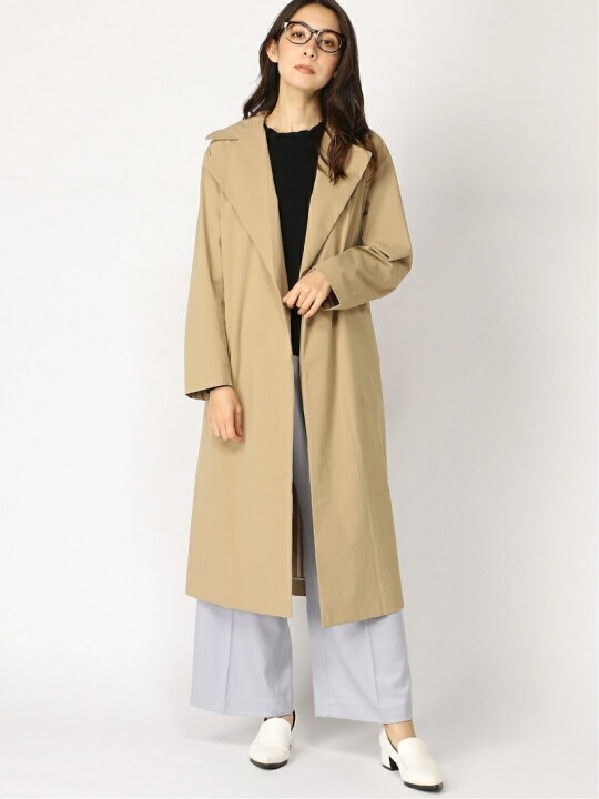 楽天市場】【SALE／50%OFF】ベルテッドコート ロングコート 大きい 