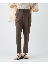 ≪イージーケア≫サマ見えリラクシーテーパ-ド＜低身長サイズあり＞/582758 Elura エルーラ パンツ その他のパンツ ブラウン グレー ブラック ホワイト【送料無料】[Rakuten Fashion]