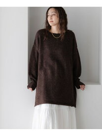 ヤクライクチュニック/582304 Elura エルーラ トップス ニット グレー【送料無料】[Rakuten Fashion]