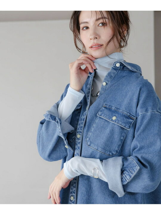 楽天市場】【SALE／20%OFF】大人デニムシャツ/289128 Elura エルーラ 