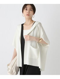 【SALE／50%OFF】サマープロテクトフードジレ/495592 Elura エルーラ トップス ニット ホワイト ブラック【RBA_E】【送料無料】[Rakuten Fashion]