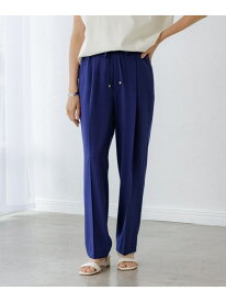 【SALE／50%OFF】夏ラクゆるテーパードパンツ＜低身長サイズあり＞/572932 Elura エルーラ パンツ その他のパンツ ブラック ブラウン ネイビー【RBA_E】[Rakuten Fashion]