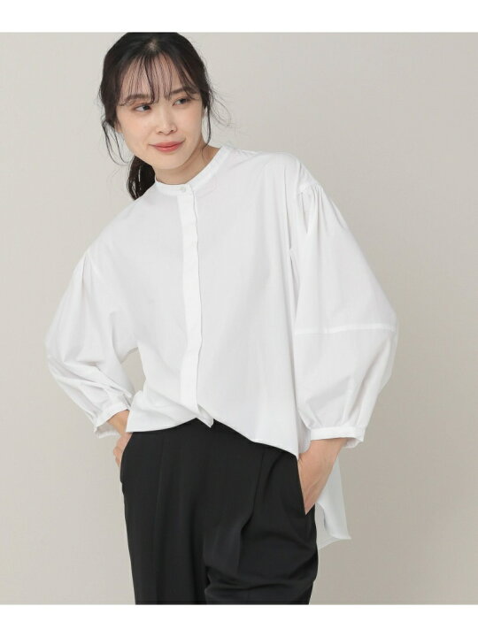 楽天市場】【SALE／40%OFF】アイロンいらず袖コンブラウス 大きい 