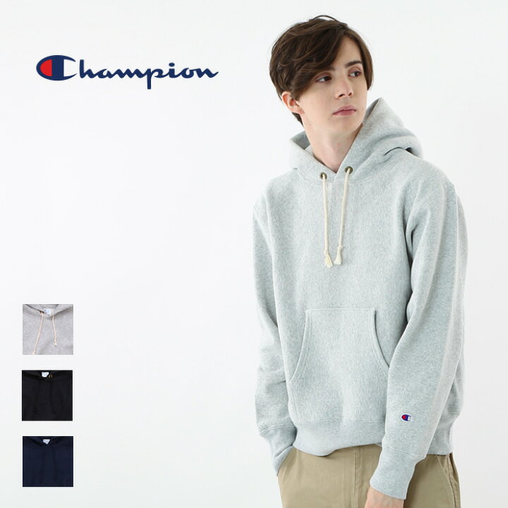 楽天市場 チャンピオン Champion パーカー リバースウィーブ プルオーバー スウェット トップス プル メンズ レディース フード C3 W102 Elva エルヴァ 楽天市場店