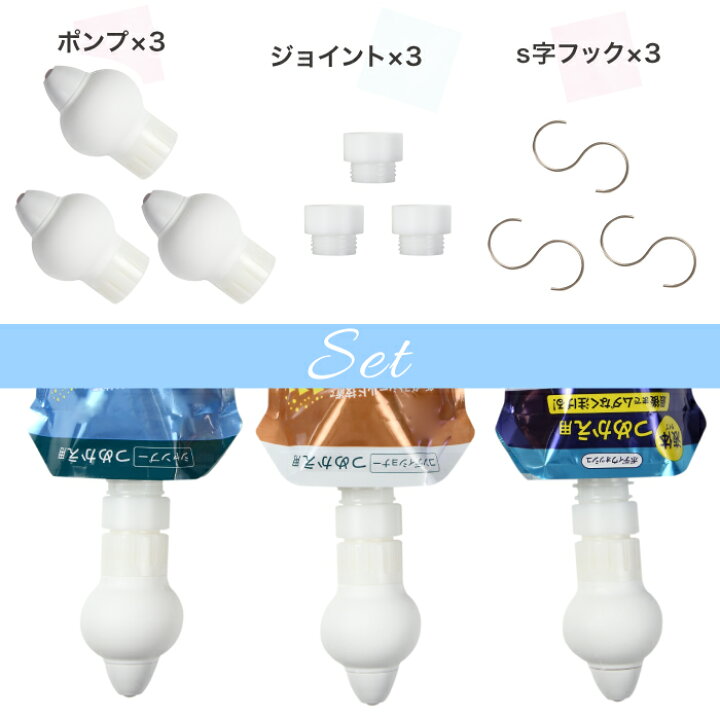 楽天市場】詰め替えそのまま ラクラクecoパック専用 3個セット【三輝 