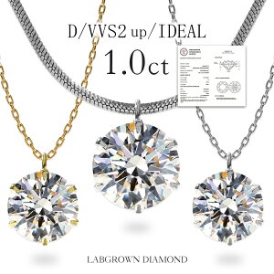 ネックレス ペンダント ダイヤモンド 1.0ct ダイヤ 一粒」の人気商品 