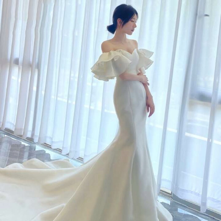 楽天市場】ドレス ウェディングドレス 結婚式 披露宴 花嫁ドレス 