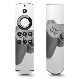 Fire TV Stick 第1世代 リモコン用 全面 スキンシール Amazonビデオ Alexa フル 背面 側面 正面 液晶 ステッカー ケース 保護シール 人気 000237 ゲーム　コントローラー