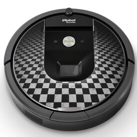 ルンバ Roomba iRobot 【960 980 対応】 専用スキンシール カバー ケース 保護 フィルム ステッカー デコ アクセサリー 掃除機 家電 000845 その他 市松模様　グラデーション