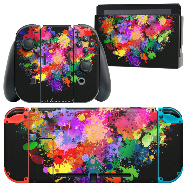楽天市場】igsticker Nintendo Switch 専用 デザインスキンシール 