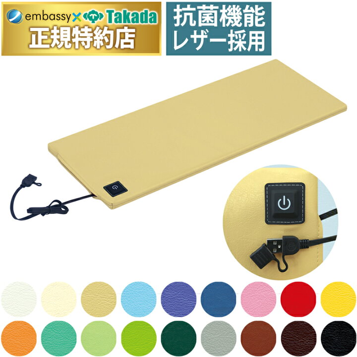 楽天市場】【ポイント6倍】高田ベッド ミニホットマット 温熱 USB 治療 