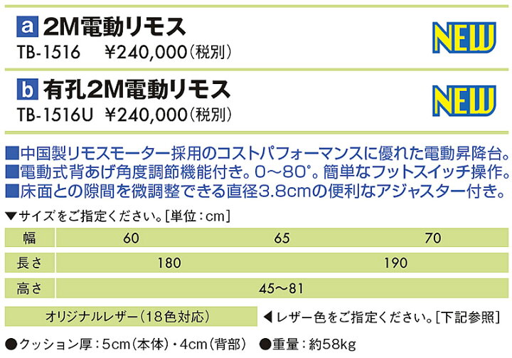 【ポイント5倍】高田ベッド 無孔2M電動リモス 電動マッサージベッド 整体ベッド 背上げ リクライニング 電動施術台 電動昇降台 昇降式診察台 TB-1516 エンバシー 高田ベッド正規特約店 ★ポイント最大16倍★-粉体ムーブDX TB-1009 高: メディブルー 高田ベッド製作所 JAN kt448590 取寄品 医療・施設 施設用備品 診察台-
