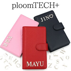 �v���[���e�b�N �v���X + �P�[�X Ploom tech �蒠�^�y�I�ׂ�C�j�V�����p�[�c�����U�[�n�C�N���X ���ǔŁz�v���[���e�b�N�v���X ploomtech �J�o�[ �v���[���e�b�N�P�[�X �v �v PU���U�[ �^�o�R ��