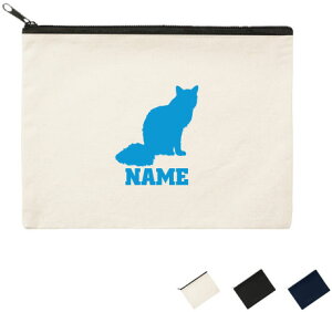 バリニーズ 名入れフラットポーチLサイズ ポーチ マルチケース マルチポーチ 小物入れ 収納 おもちゃバッグ クラッチバッグ 推し活 名入れ 名入れグッズ メンズ レディース オリジナル お揃