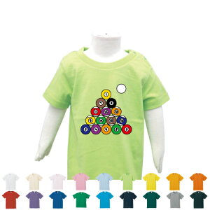 「エイトボール」/ベビー服・キッズTシャツ、肌着、子供服、キッズウェア、こども服、ベビーウェア、カバーオール、新生児、赤ちゃん、綿100【mmk_bst】 半袖 半袖Tシャツ Tシャツ