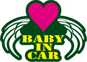 uBABY IN CAR(ARMY HEART)vJ[XebJ[ S^] Ԃ Ԃ񂪏Ă܂ XebJ[ V[ J[pi  M}} XebJ[ car UVH JX^ \ \