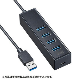 【5個セット】 サンワサプライ 磁石付USB3.2Gen1 4ポートハブ USB-3H405BKNX5