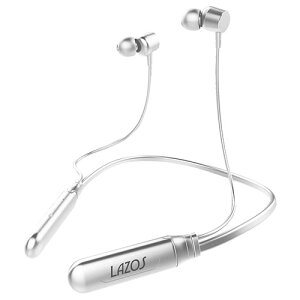 �y5�Z�b�g�z Lazos Bluetooth�C���z�� �l�b�N�o���h�^ V5.1 �z���C�g L-BTE-WX5