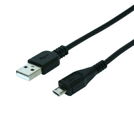 【5本セット】 MCO USB microBケーブル 異常センサー搭載 1.5m 黒 SCB-SF15/BKX5