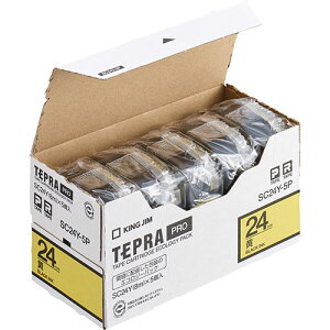 �L���O�W�� �e�v��PRO�e�[�v�G�R�p�b�N 24mm �� 5�� SC24Y-5P