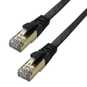 10�Z�b�g Lazos ���ϋv�����t���b�gLAN�P�[�u�� 3m L-LNC3X10