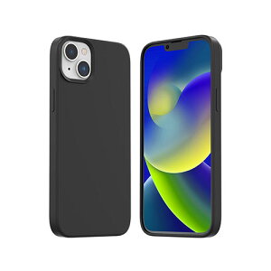 araree MagSafeΉVRP[XTYPOSKIN for iPhone 14 Plus ubN wʃJo[^ AR24697i14MBK