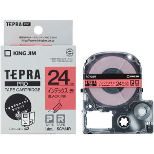 KING JIM �L���O�W�� �e�v��PRO�e�[�v �C���f�b�N�X���x�� ��/������ KJ-SCY24R