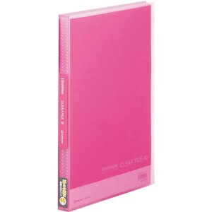 KING JIM LOW Vv[Y NA[t@C 40P sN KJ-186TSPW-PK