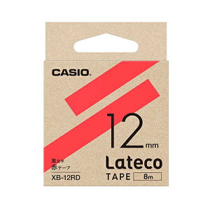 �J�V�I�v�Z�@ Lateco �l�ߑւ��p�e�[�v 12mm �ԃe�[�v ������ XB-12RD