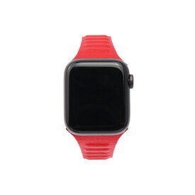 【ポイント5倍 お買い物マラソン限定 5/27(月)01:59まで！】WEARPLANET Slim Line マグネットリンクバンド for Apple Watch 41/40/38mm Lips Red WP23204AWRD